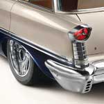 <strong>'57 Olds Fiesta Gatefold Front</strong> - Photoshop, Quark; print size 22 by 10