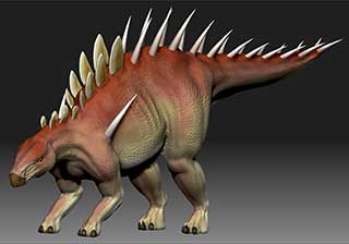Kentrosaurus final render image